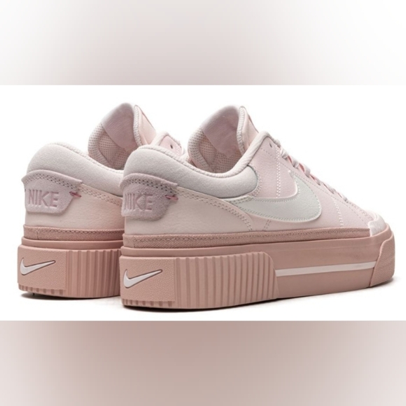 Nike Wmns Court Legacy Lift 'Light Soft Pink’ Sneakers Size 9.5 MSRP $94.99 - Picture 3 of 11